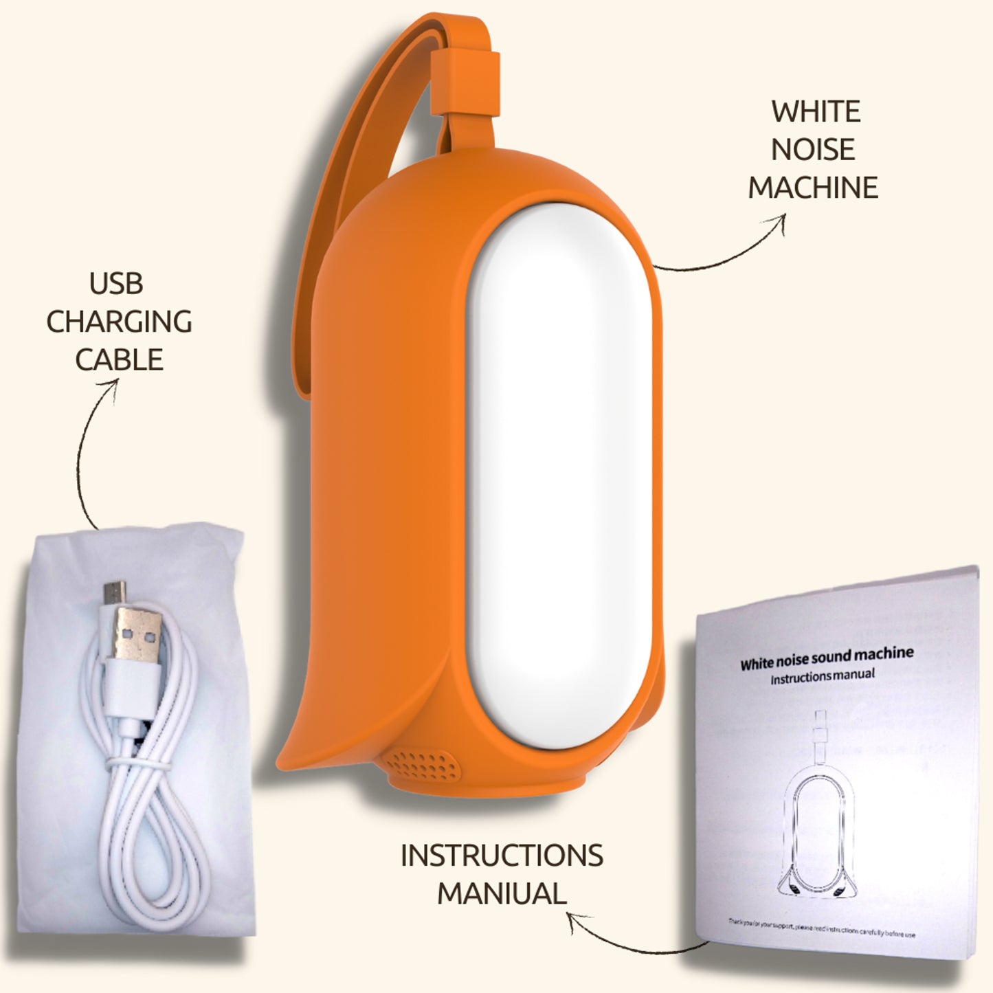 Smileybubblybaby_Baby_White_Noise_Nursing_Light_Orange_Pack